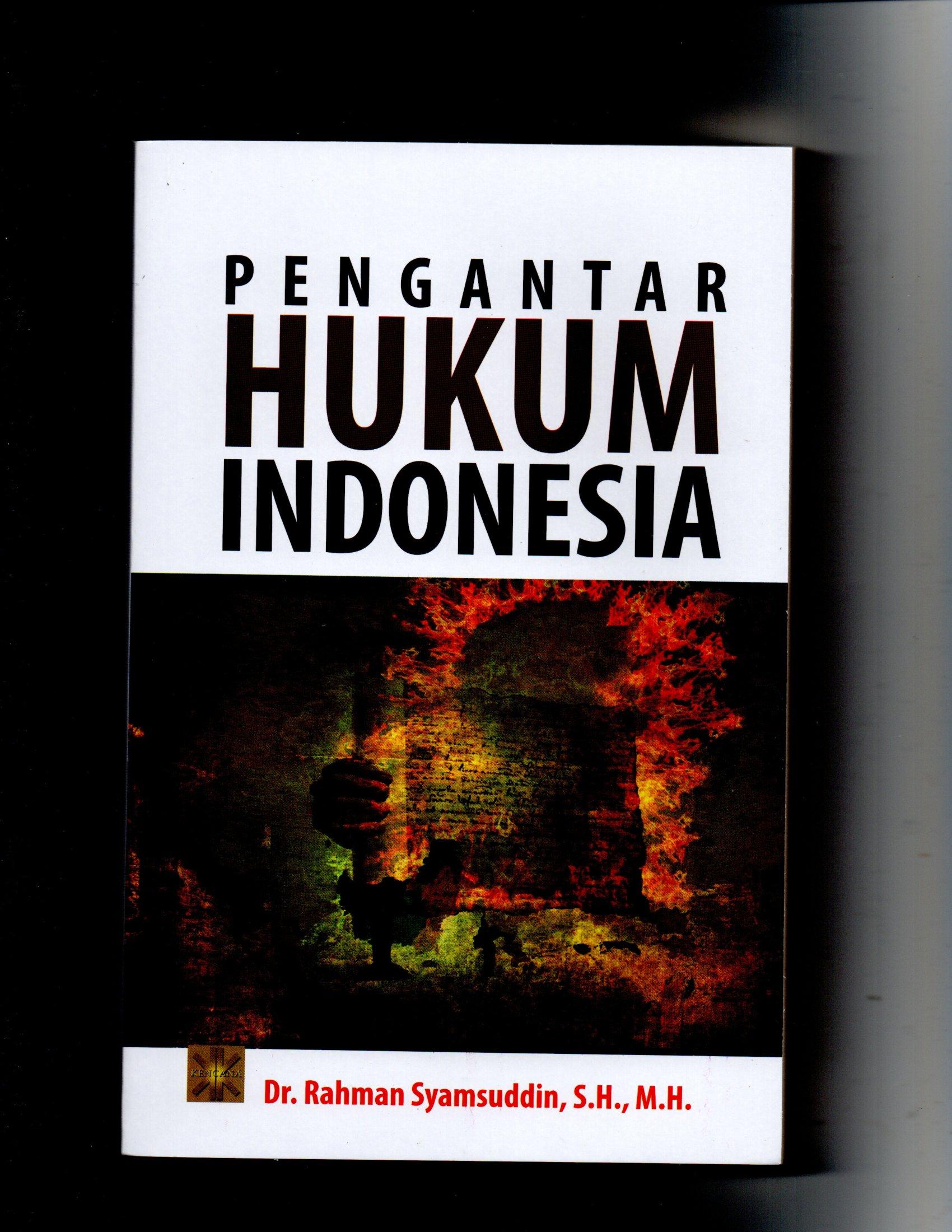 Detail Buku Pengantar Hukum Indonesia Nomer 43