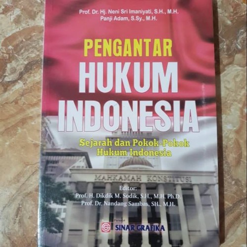 Detail Buku Pengantar Hukum Indonesia Terbaik Nomer 11