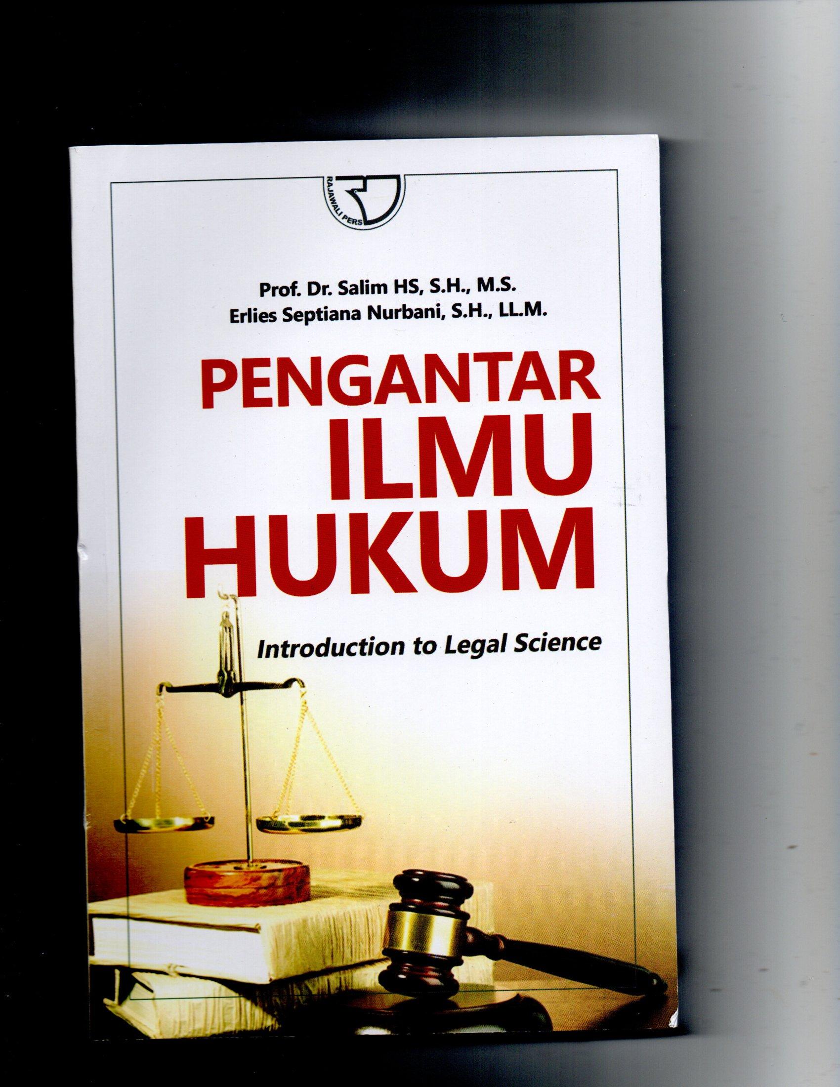 Detail Buku Pengantar Ilmu Hukum Nomer 15