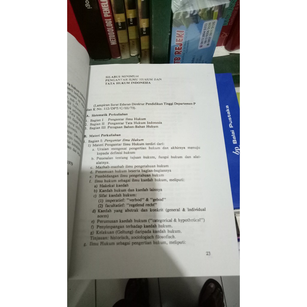 Detail Buku Pengantar Ilmu Hukum Cst Kansil Nomer 50