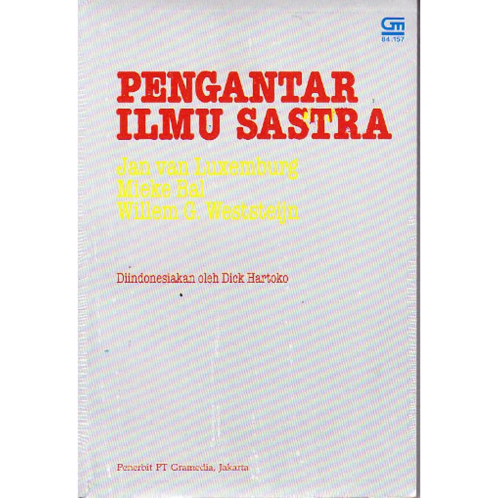 Buku Pengantar Ilmu Sastra - KibrisPDR