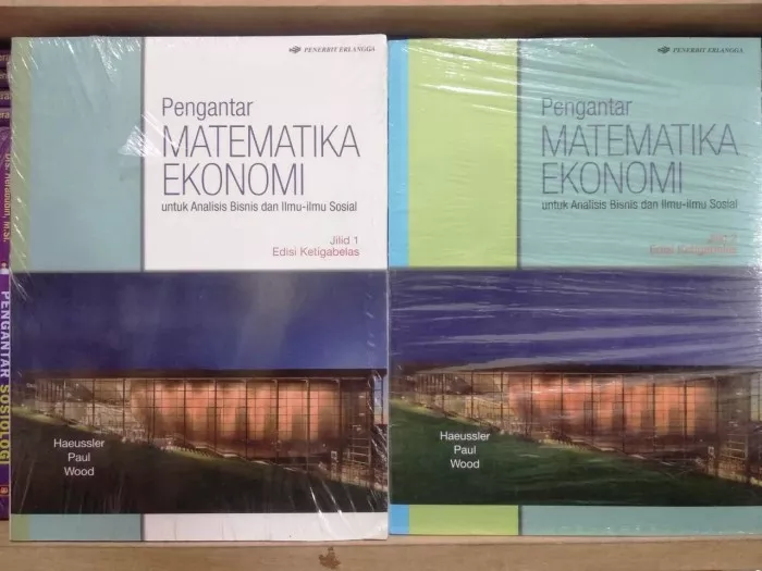 Detail Buku Pengantar Matematika Ekonomi Nomer 19