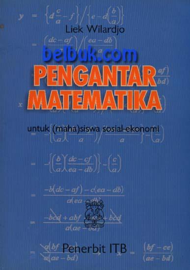 Detail Buku Pengantar Matematika Ekonomi Nomer 23