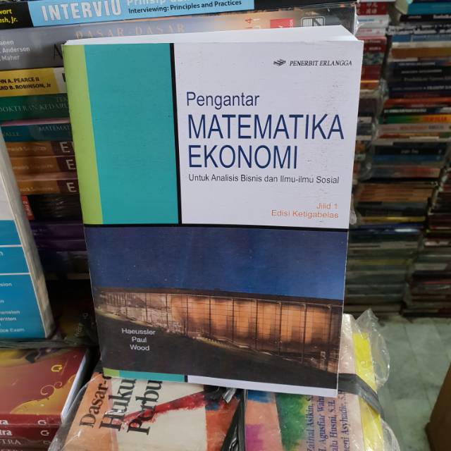Detail Buku Pengantar Matematika Ekonomi Nomer 2