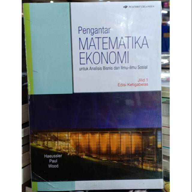 Detail Buku Pengantar Matematika Ekonomi Nomer 6