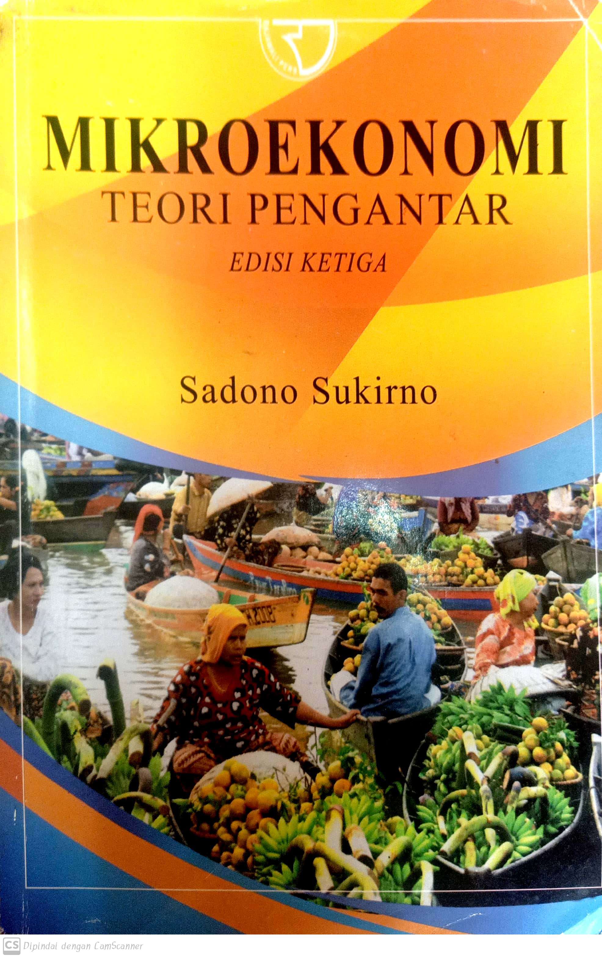 Detail Buku Pengantar Mikroekonomi Oleh Sadono Sukirno Nomer 17