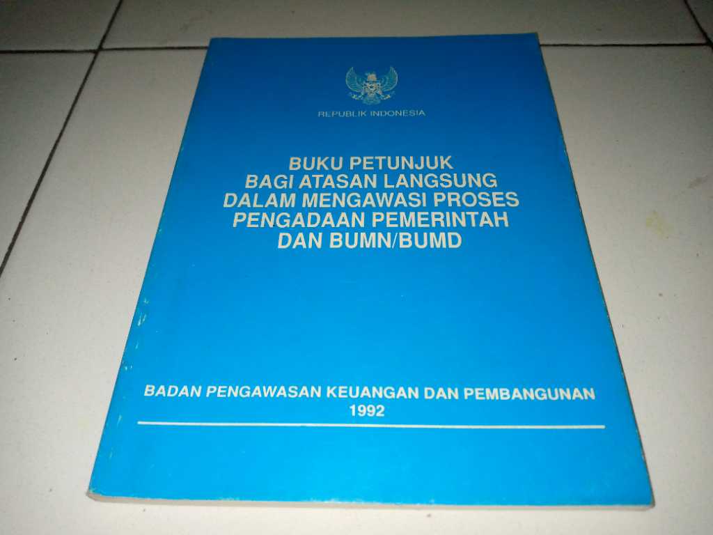 Detail Buku Pengawasan Pembangunan Nomer 27