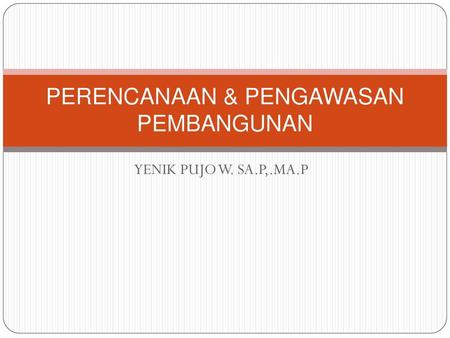 Detail Buku Pengawasan Pembangunan Nomer 44