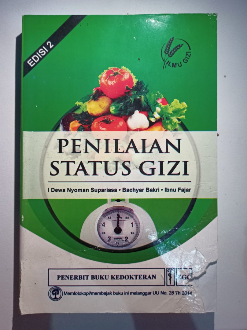 Detail Buku Penilaian Status Gizi Nomer 3