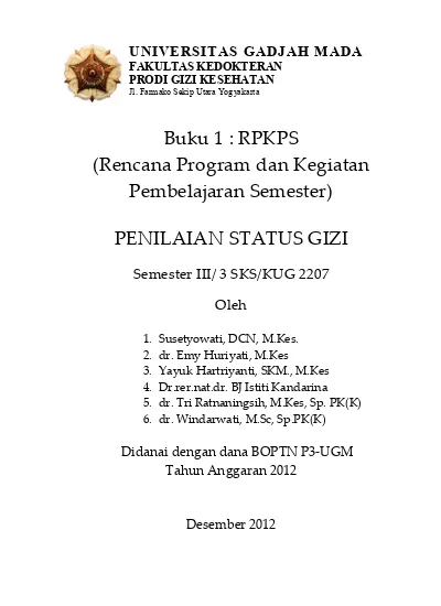 Detail Buku Penilaian Status Gizi Nomer 49