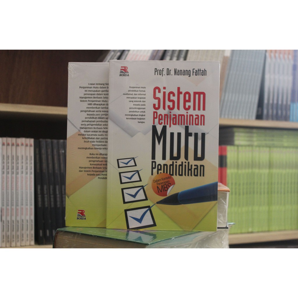 Detail Buku Penjaminan Mutu Pendidikan Nomer 5