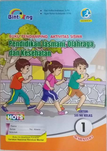 Detail Buku Penjas Kelas 1 Nomer 11