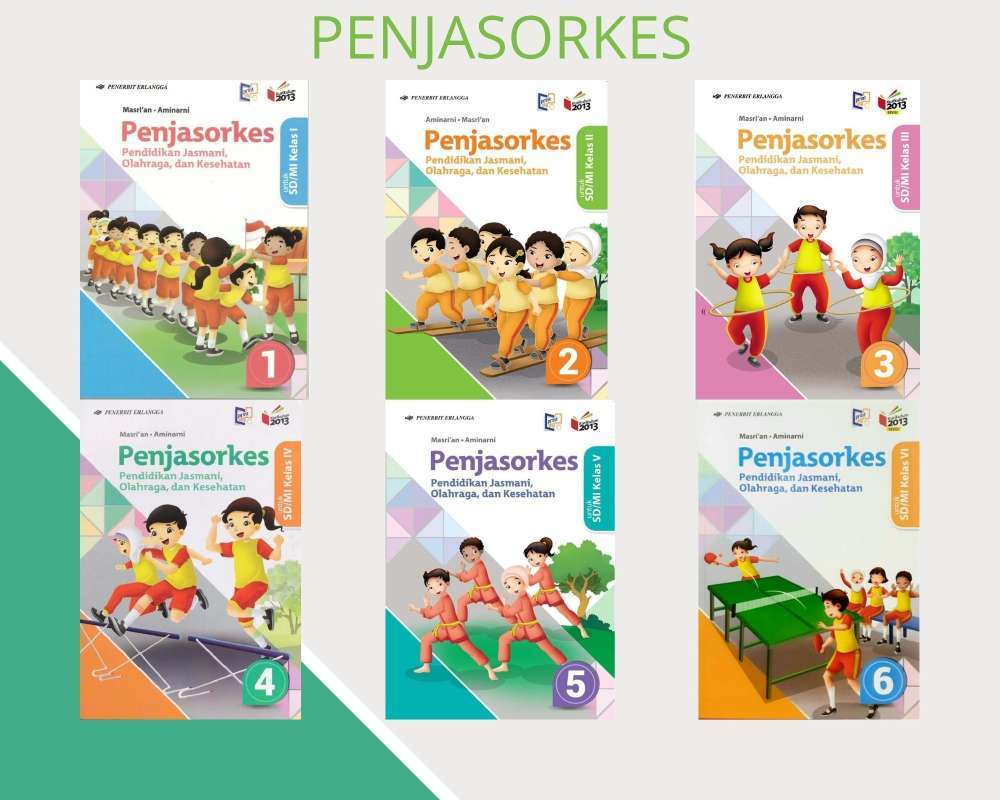 Detail Buku Penjas Kelas 1 Nomer 15