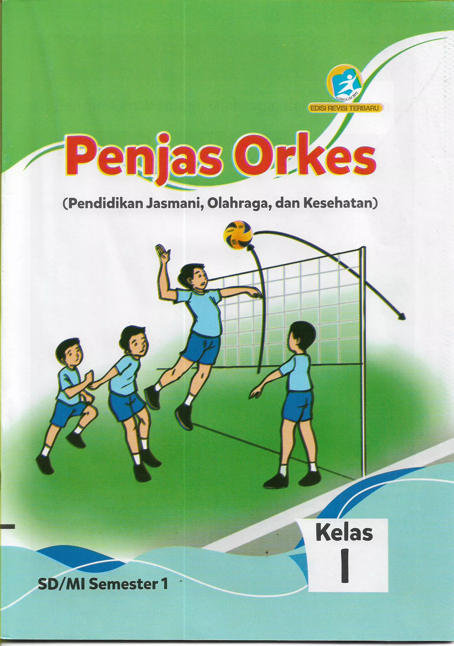 Detail Buku Penjas Kelas 1 Nomer 20