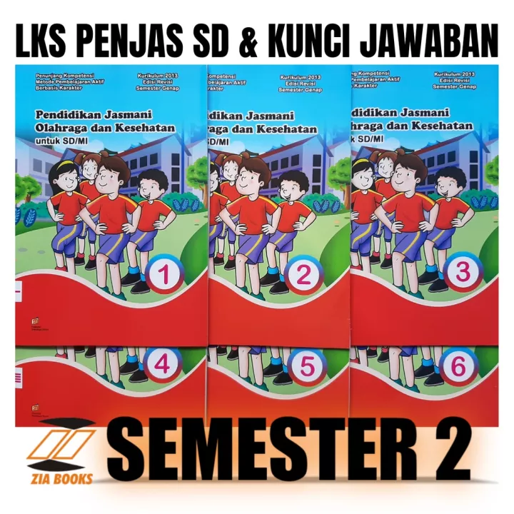 Detail Buku Penjas Kelas 1 Nomer 32