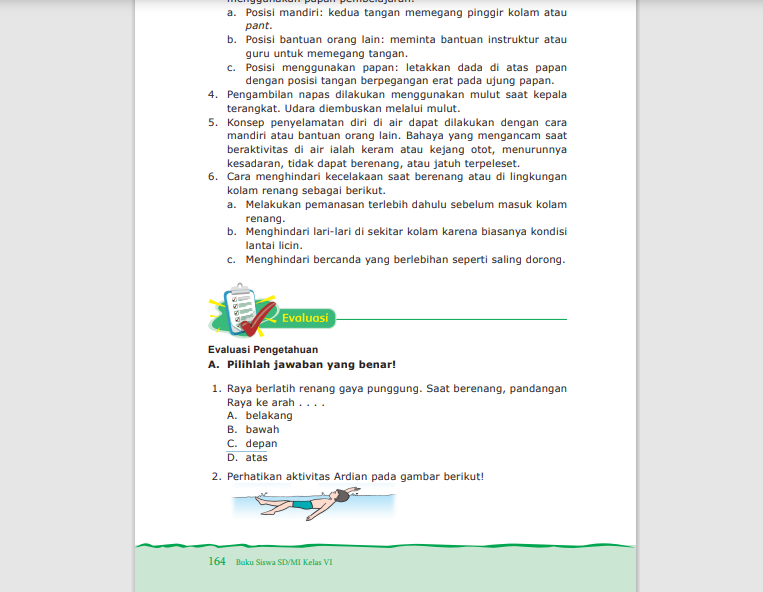 Detail Buku Penjas Kelas 6 Nomer 32