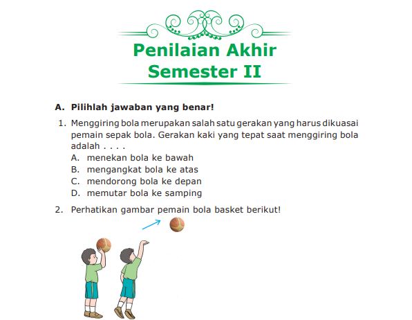 Detail Buku Penjas Kelas 6 Nomer 33