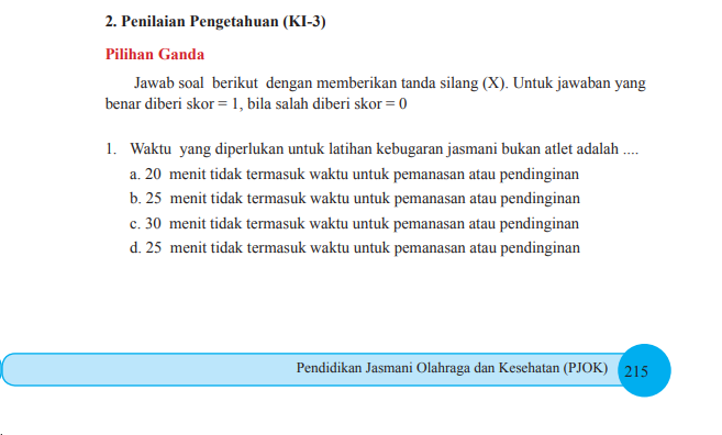 Detail Buku Penjas Kelas 8 Nomer 35