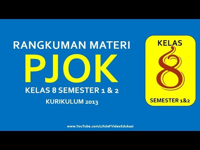 Detail Buku Penjas Kelas 8 Semester 1 Nomer 16