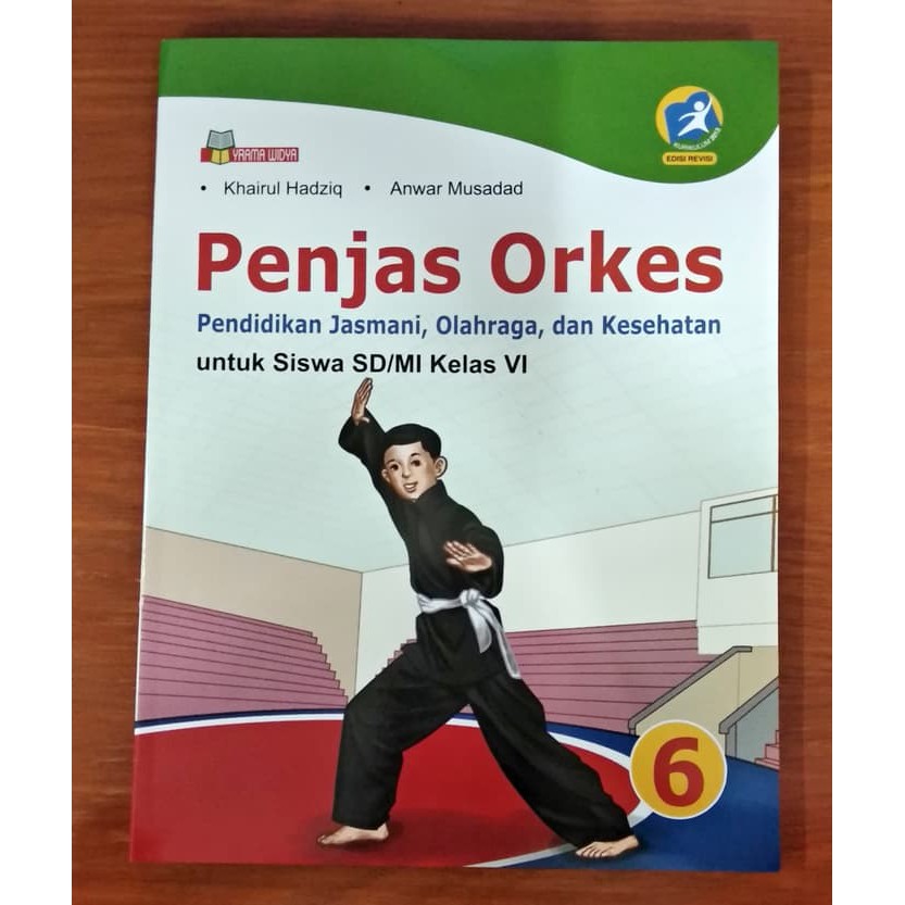 Detail Buku Penjaskes K13 Kelas 6 Revisi 2018 Nomer 30