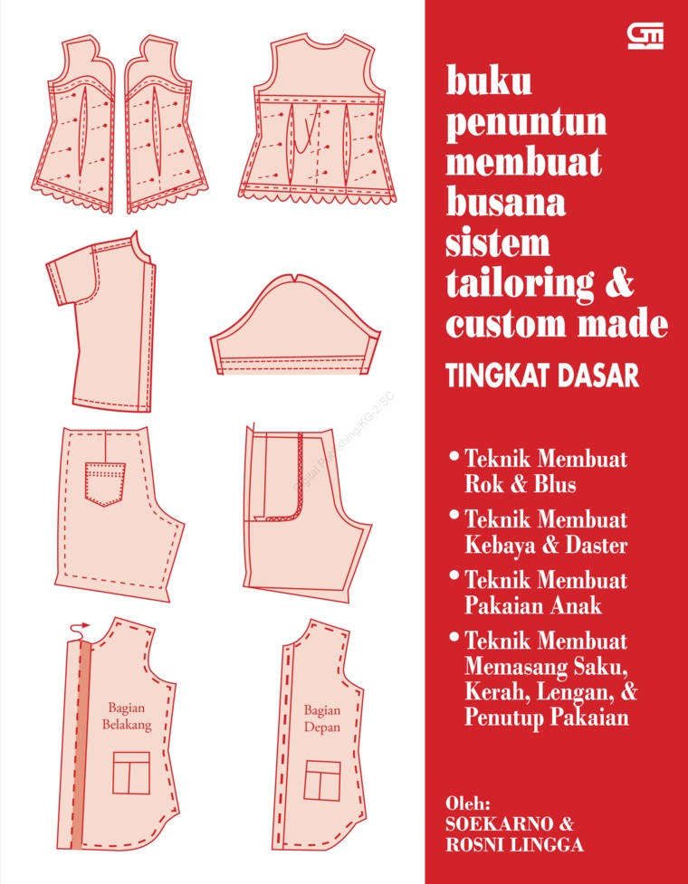 Detail Buku Penuntun Membuat Pola Busana Nomer 2