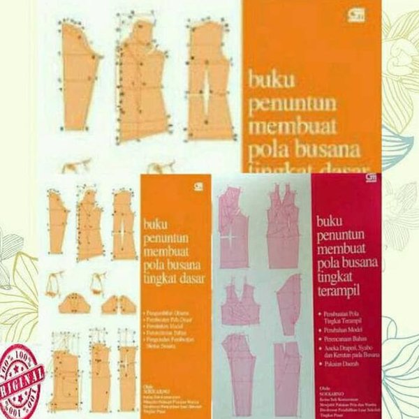 Detail Buku Penuntun Membuat Pola Busana Nomer 12
