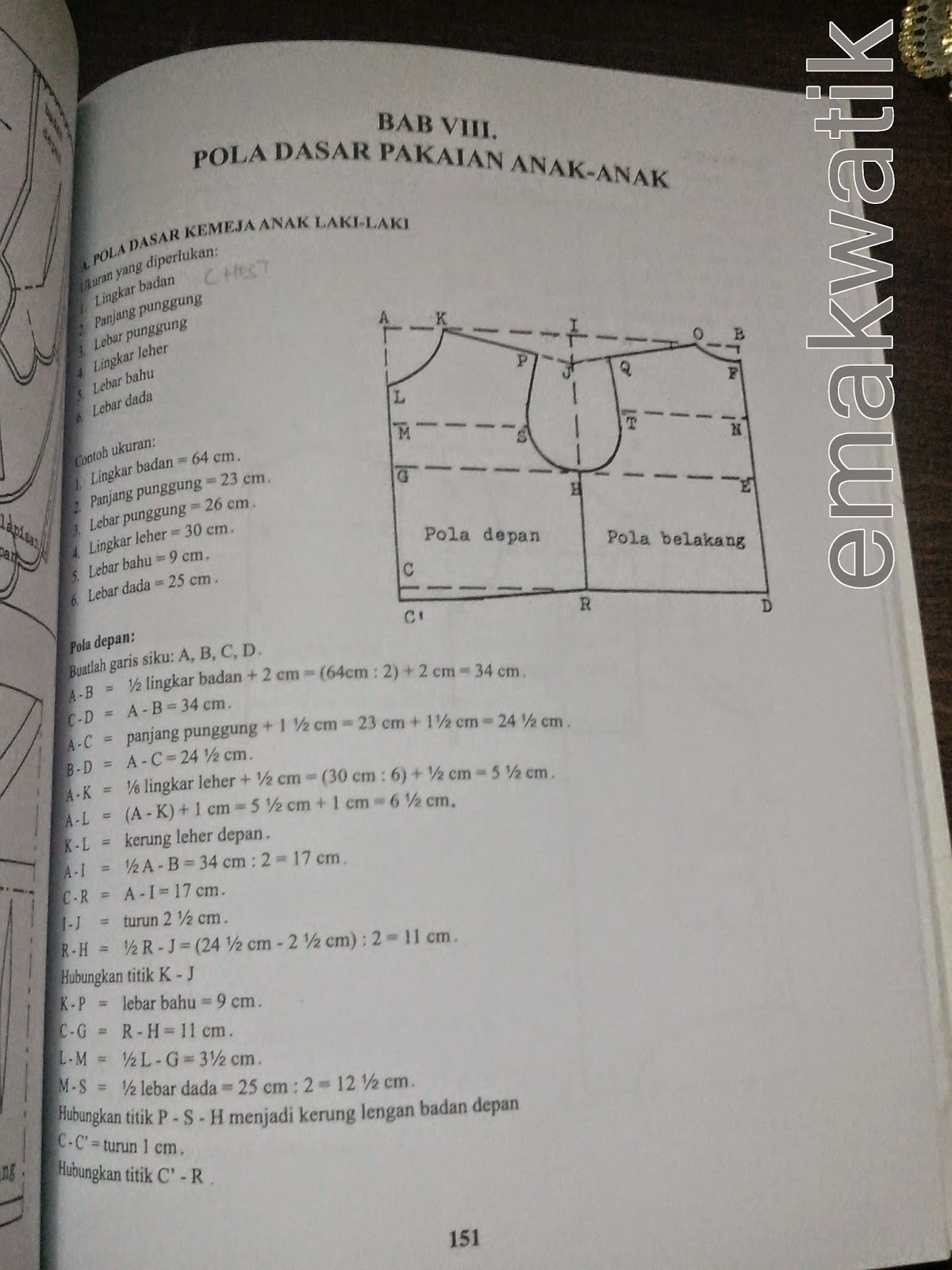 Detail Buku Penuntun Membuat Pola Busana Nomer 14