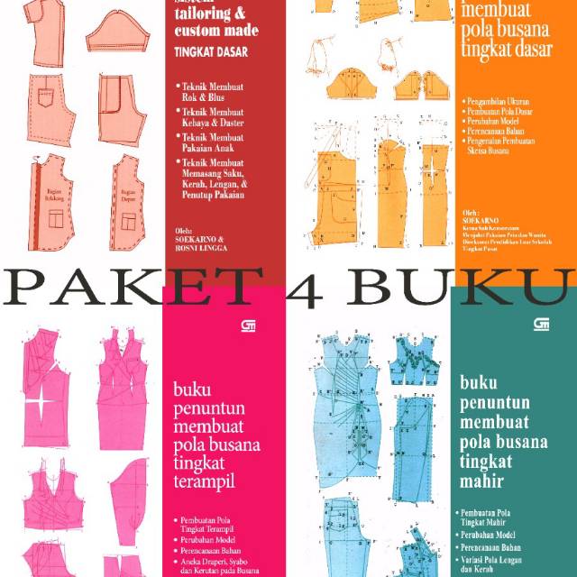 Detail Buku Penuntun Membuat Pola Busana Nomer 23