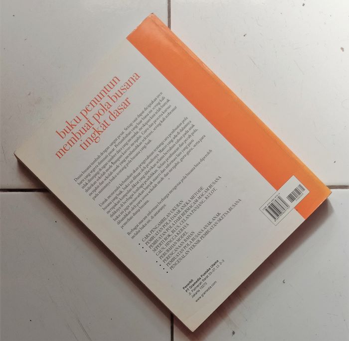 Detail Buku Penuntun Membuat Pola Busana Nomer 30