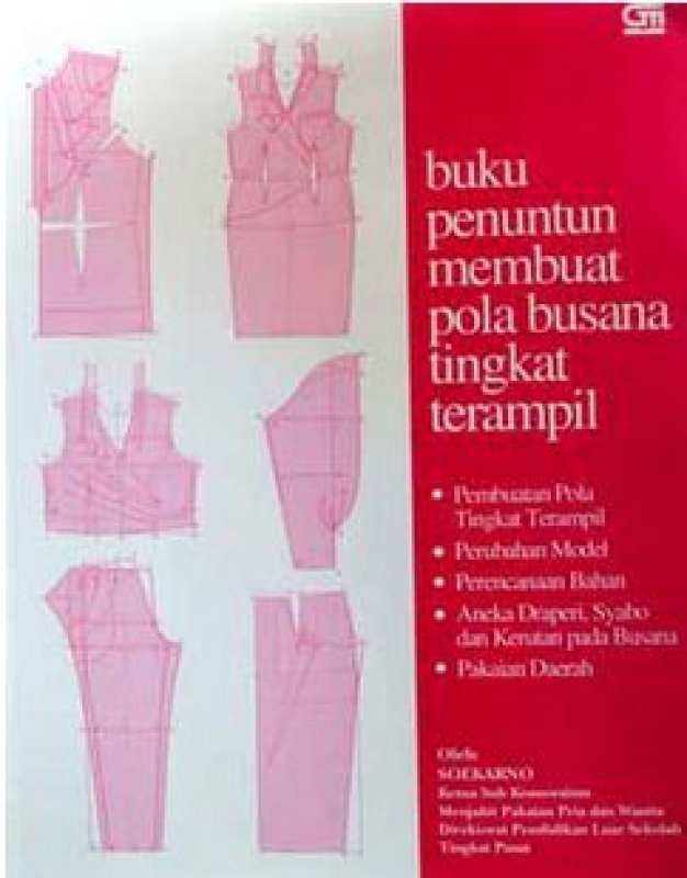 Detail Buku Penuntun Membuat Pola Busana Nomer 5
