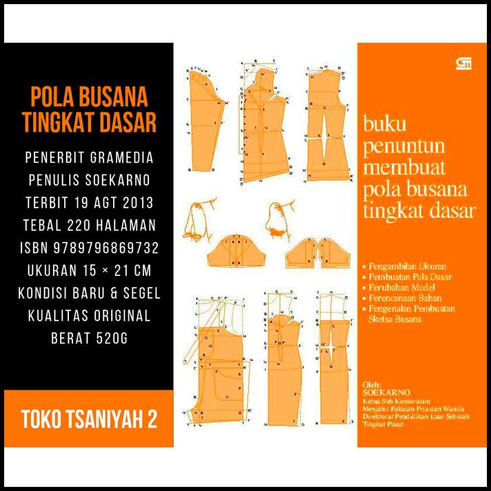 Detail Buku Penuntun Membuat Pola Busana Nomer 45