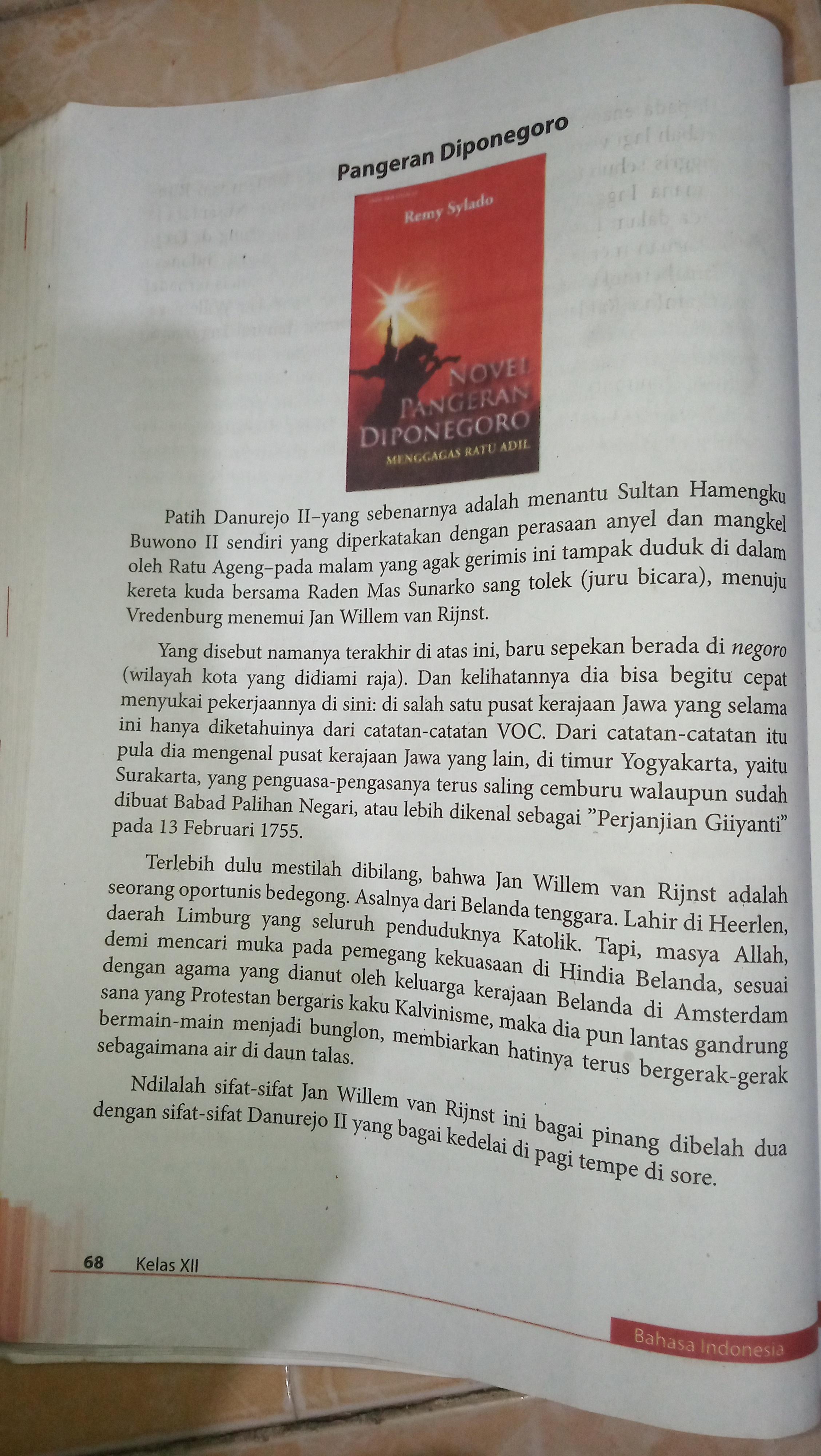 Detail Buku Perang Diponegoro Nomer 30