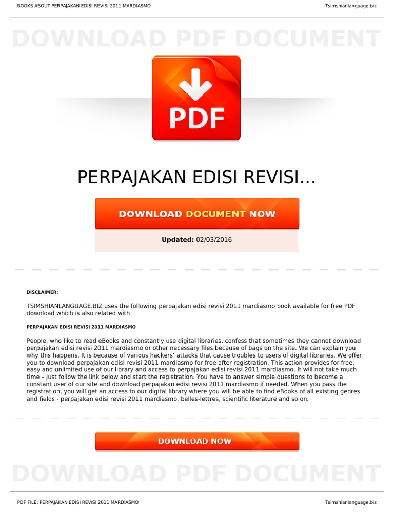 Download Buku Perpajakan Mardiasmo Nomer 24