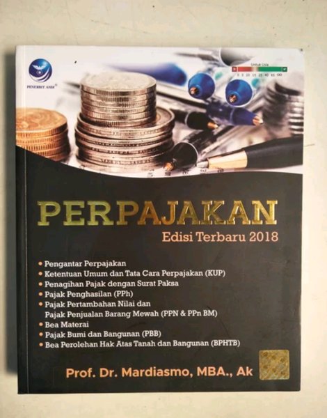 Detail Buku Perpajakan Mardiasmo Nomer 28