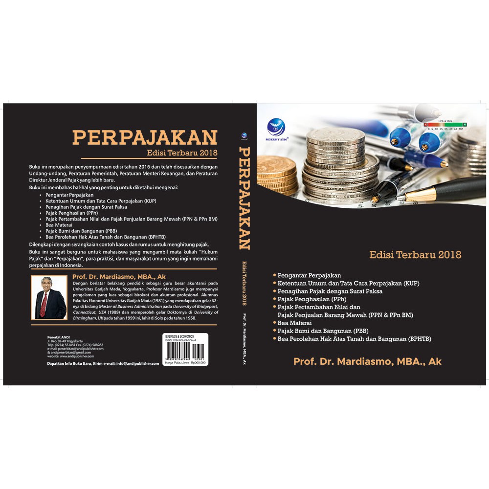 Detail Buku Perpajakan Mardiasmo Nomer 6