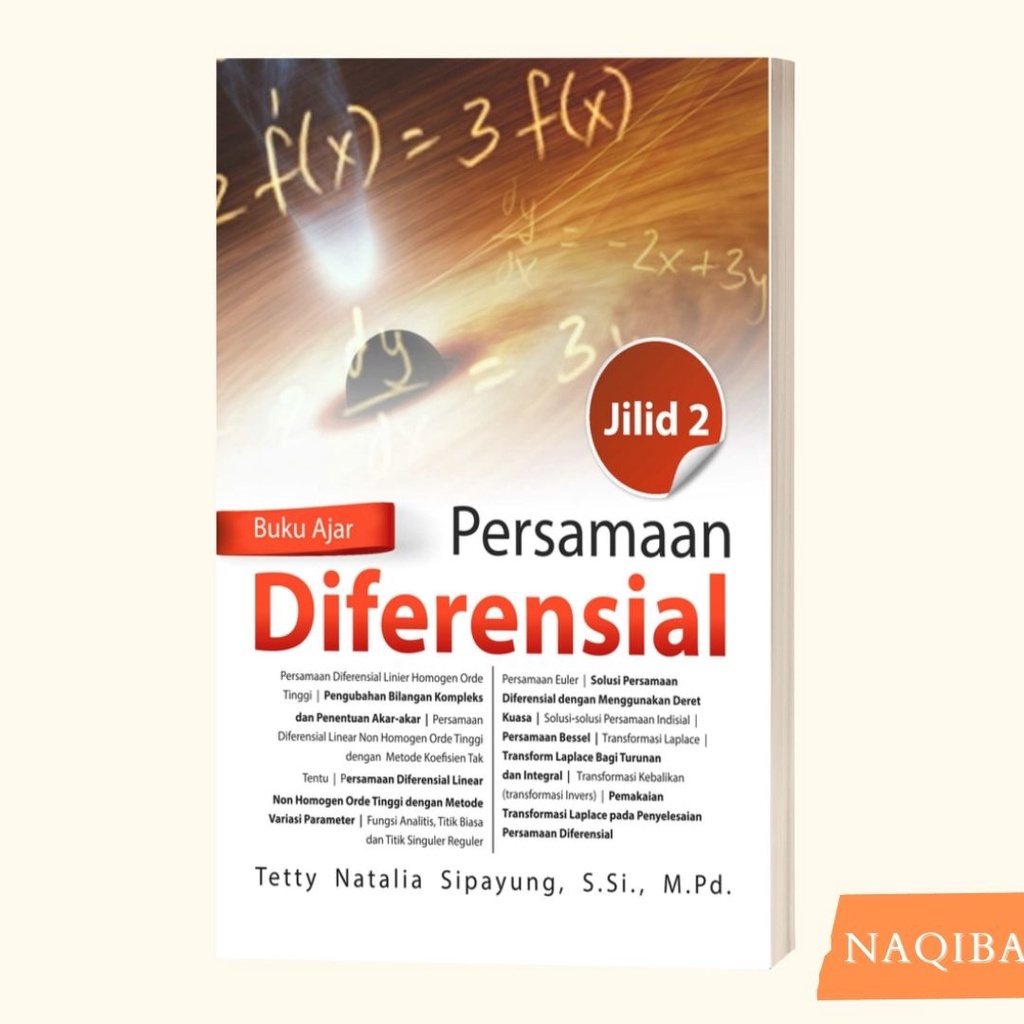 Detail Buku Persamaan Diferensial Nomer 14