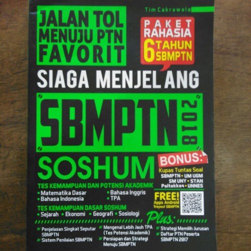 Detail Buku Persiapan Sbmptn 2018 Nomer 32