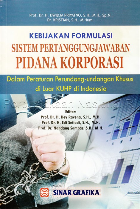 Detail Buku Pertanggungjawaban Pidana Nomer 24