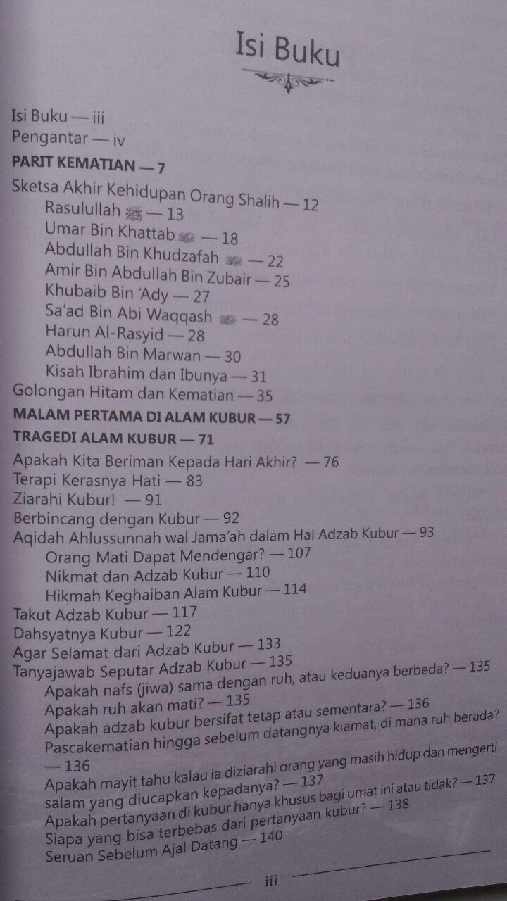 Detail Buku Pertanyaan Alam Kubur Nomer 21