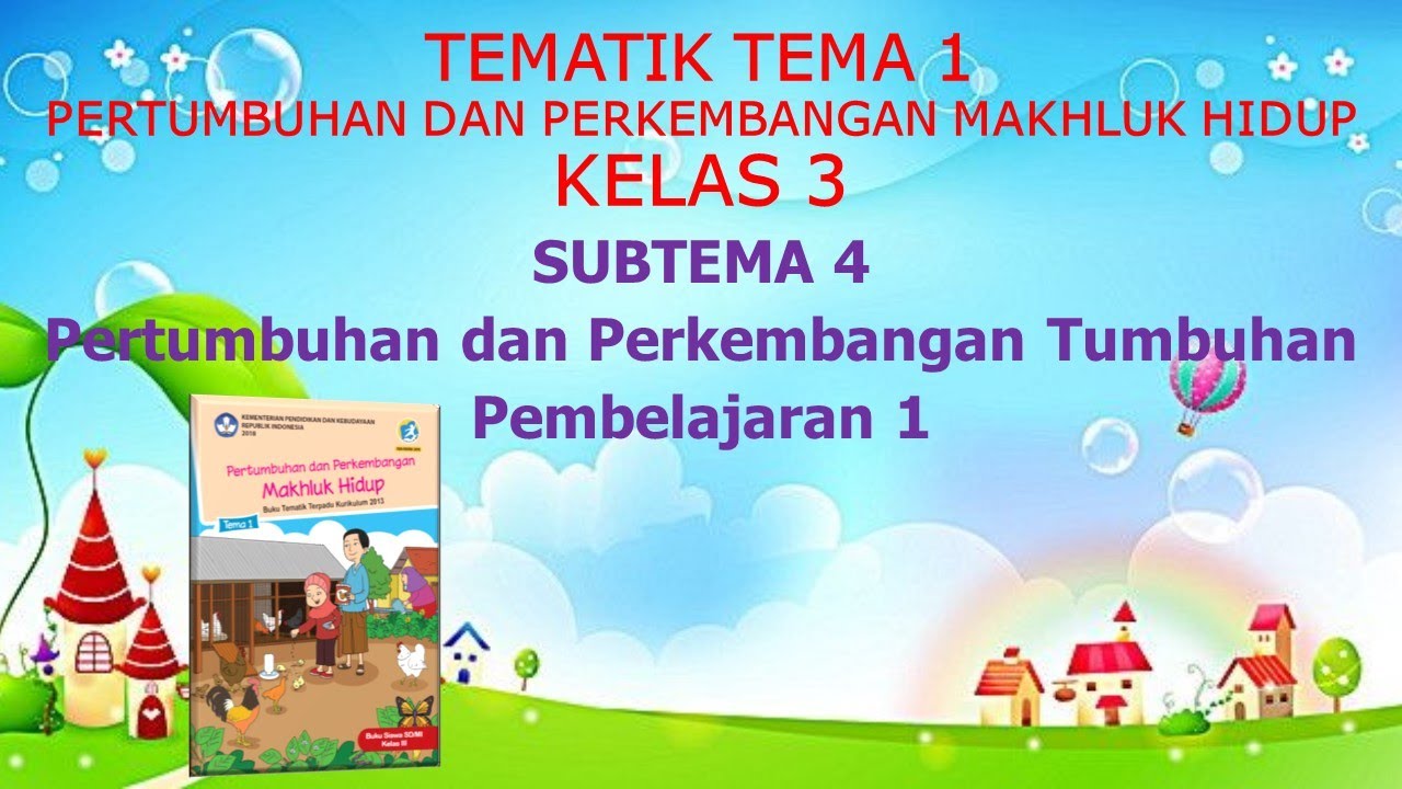 Detail Buku Pertumbuhan Dan Perkembangan Makhluk Hidup Kelas 3 Sd Nomer 38