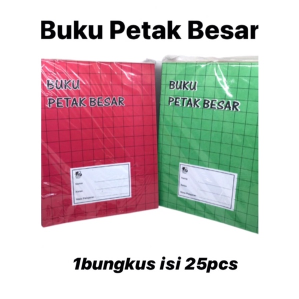 Detail Buku Petak Kecil Nomer 29