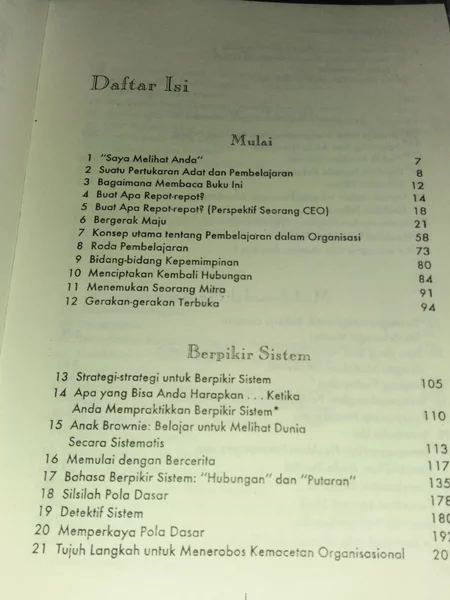 Detail Buku Peter Senge Nomer 29