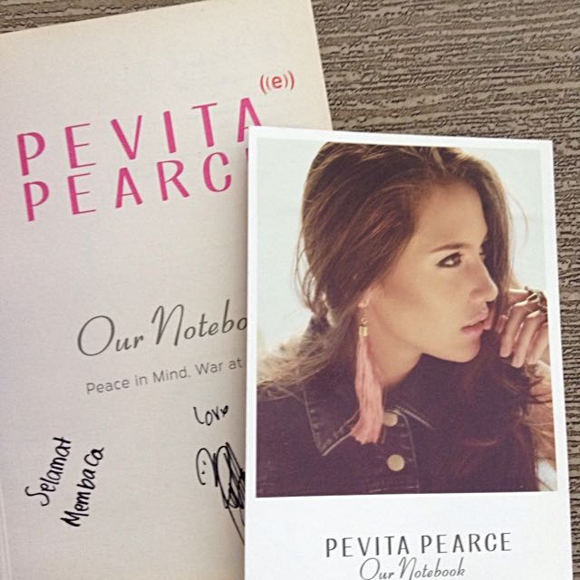 Detail Buku Pevita Pearce Our Notebook Nomer 48