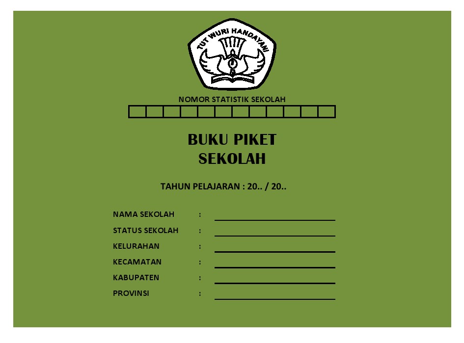 Detail Buku Piket Guru Nomer 3