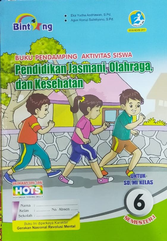 Detail Buku Pjok Kelas 1 Nomer 16