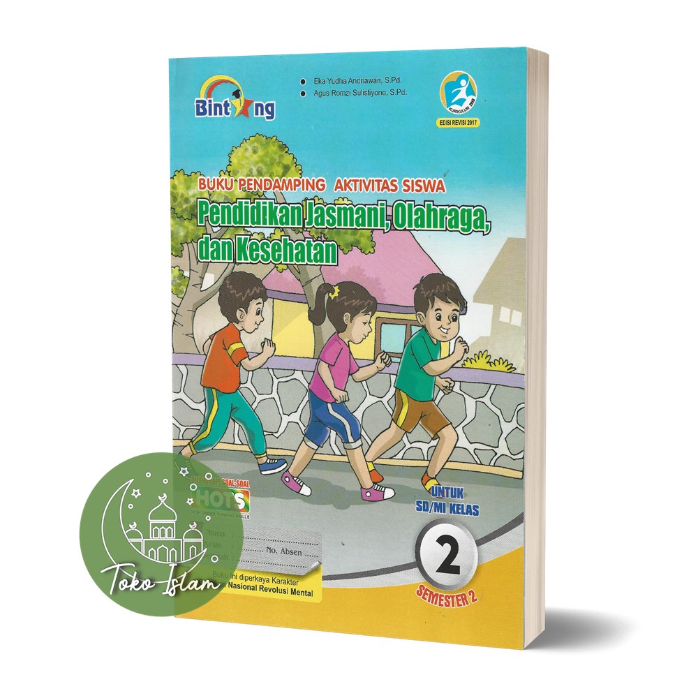 Detail Buku Pjok Kelas 2 Sd Kurikulum 2013 Revisi 2018 Nomer 3