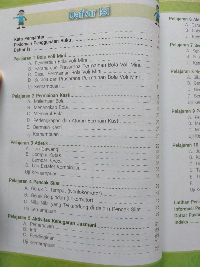 Detail Buku Pjok Kelas 4 Erlangga Nomer 25