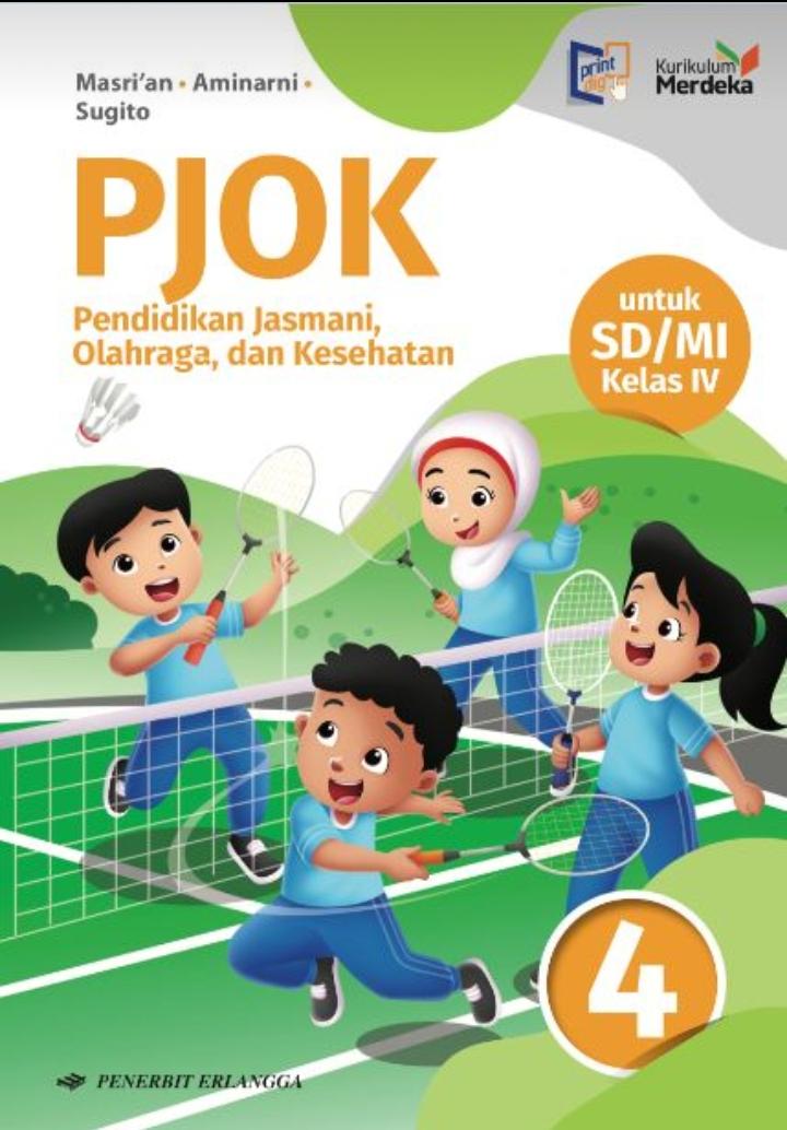 Detail Buku Pjok Kelas 4 Erlangga Nomer 31