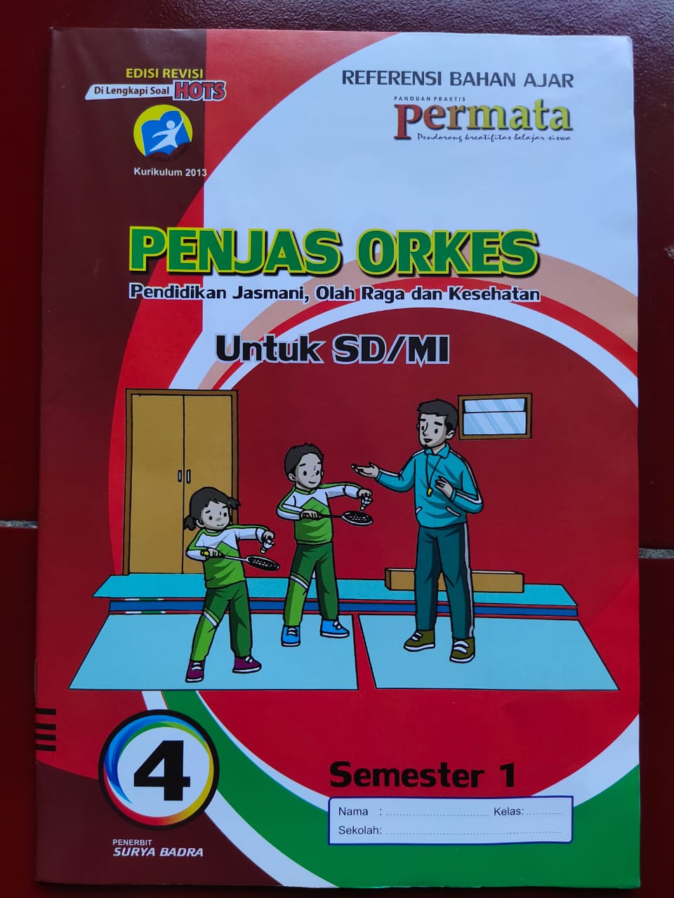 Detail Buku Pjok Kelas 4 Erlangga Nomer 48