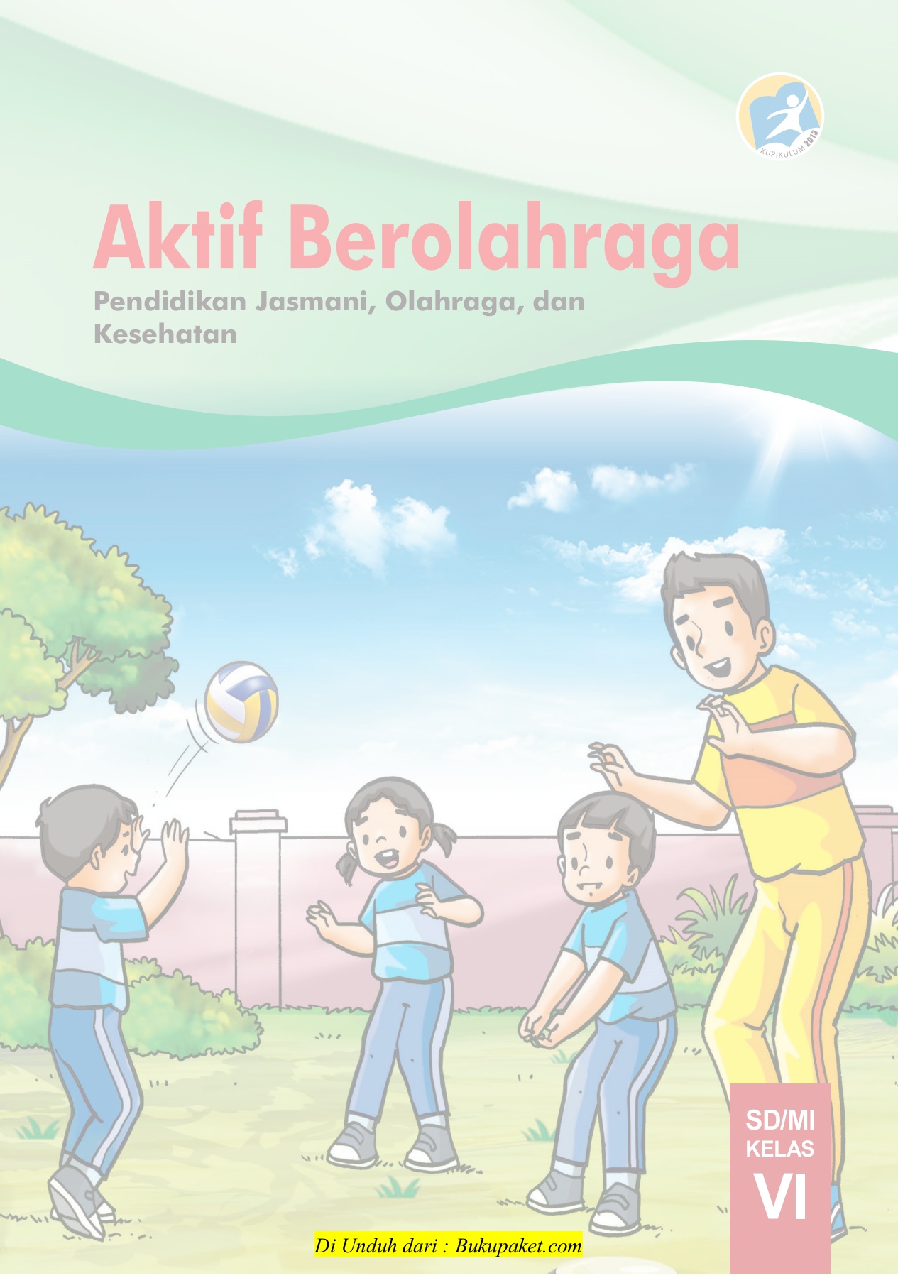 Detail Buku Pjok Kelas 6 Kurikulum 2013 Revisi 2017 Nomer 44